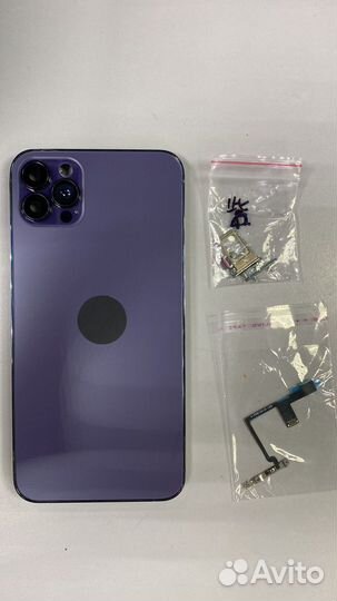 Корпус для iPhone Xs Max в стиле 14 Pro Max Purple