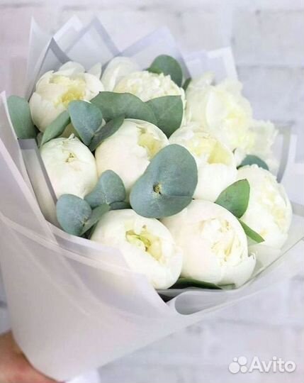 Пионы Букет пионов Доставка цветов