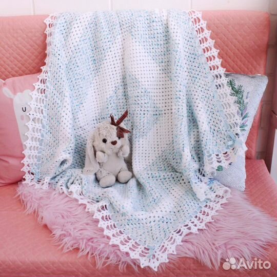 Детский плед ручной работы