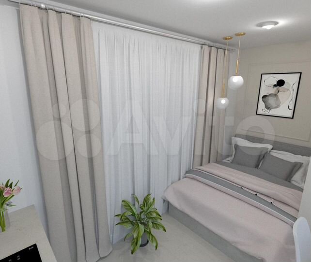 Апартаменты-студия, 12,6 м², 1/5 эт.