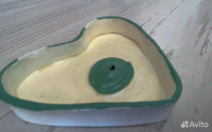 Тарелочки из глины декоративные