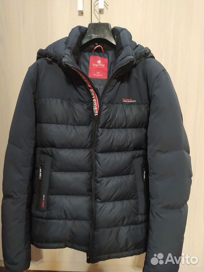 Пуховик зимний мужской короткий