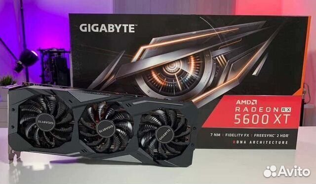 Видеокарта rx 5600 xt