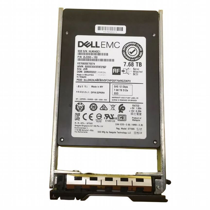 [2PKRH] Жесткий Диск Dell 7.68tb Sas 2,5" Ssd 2pkrh