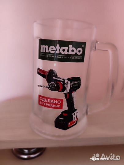 Пивные кружки, бокалы Метабо