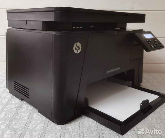 Цветное лаз. мфу Hp Color LaserJet Pro MFP M176n
