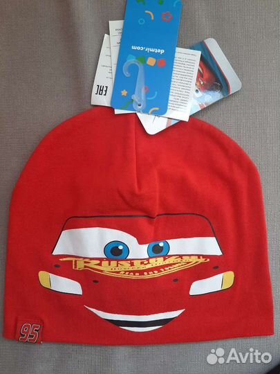 Новая шапка молния макквин тачки