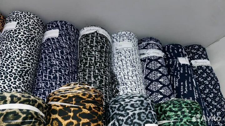 Ткани оптом рулонами Штапель Прадо Бамбук