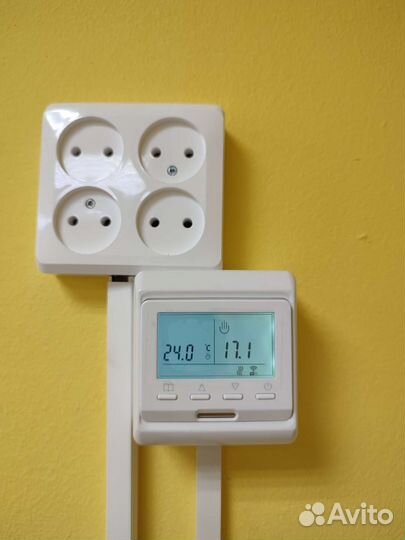 Терморегулятор (термостат) 16А для теплого пола