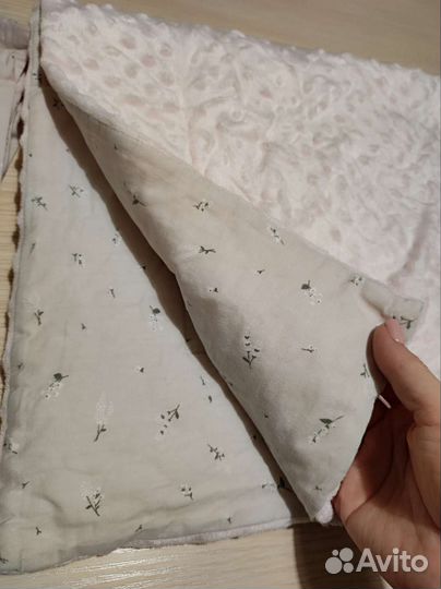 Плед детский плюшевый