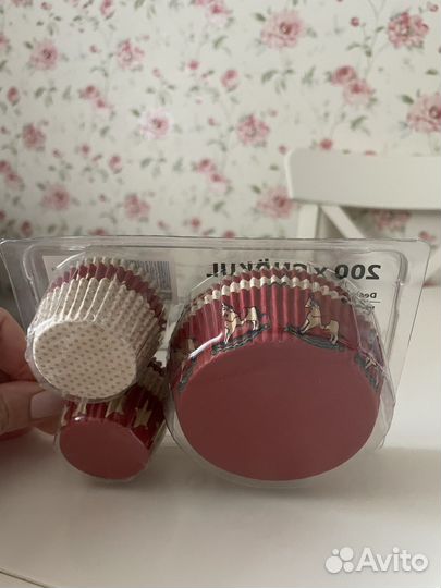 Бумажные формы для выпечки Икеа