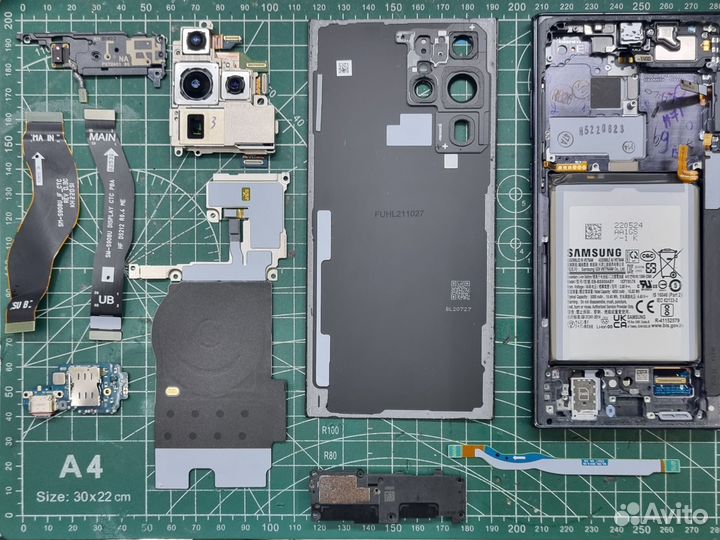 Samsung S22 ultra разбор / запчасти
