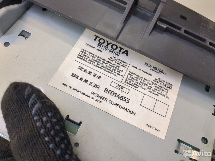 Магнитола Lexus RX, 2002