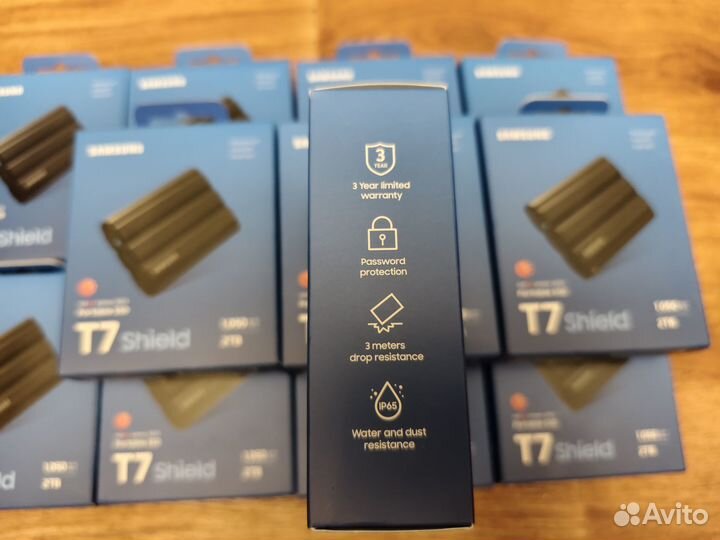 2TB USB-SSD Samsung T7 Shield (1050MB/s) Корея