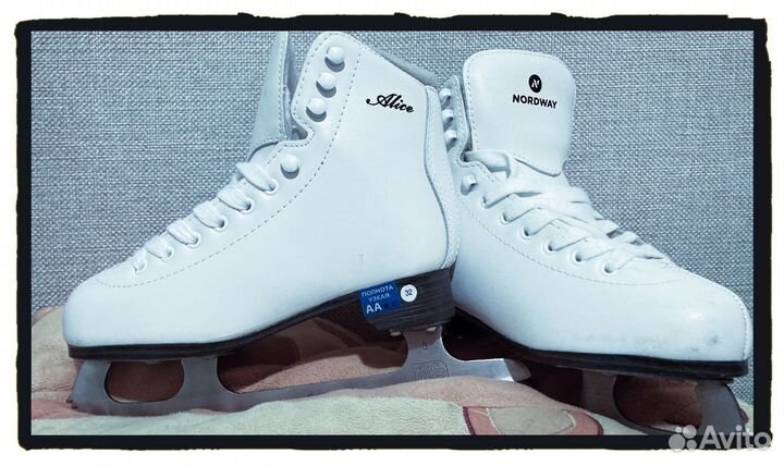 Коньки фигурные детские Nordway Alice 32 размера