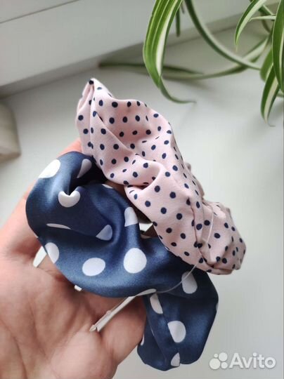 Резинки для волос шёлк новые