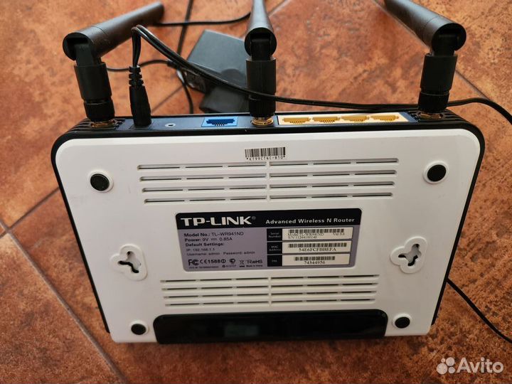 Wifi роутер TP-link TL-WR941ND