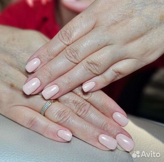 Маникюр, гель лак, наращивание на дому