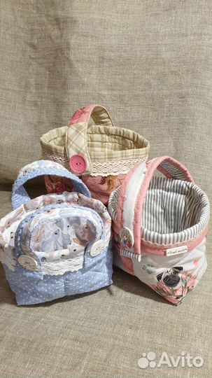 Корзина текстильная