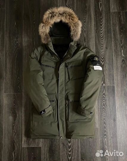 Stone island пуховик