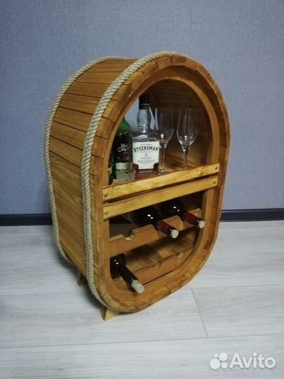 Мини бар бочка