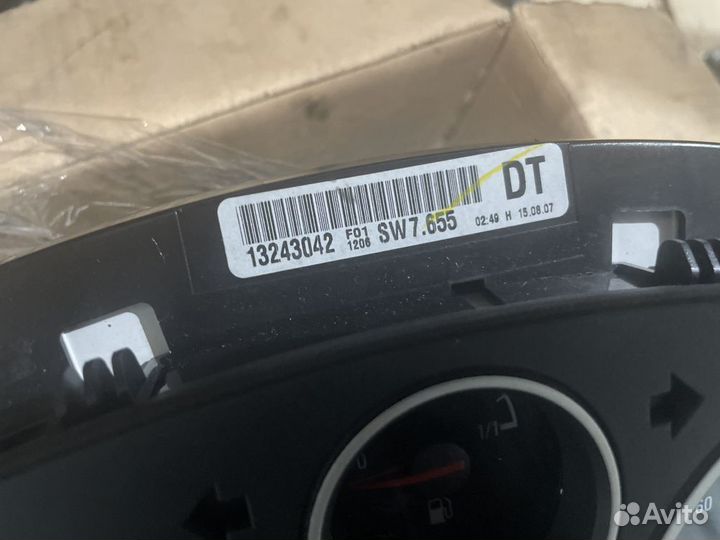 Щиток приборов opel astra H робот