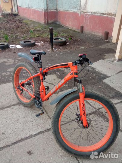 Велосипед фэтбайк бу