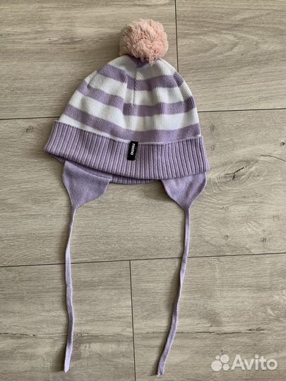 Зимняя шапка с рождения до года