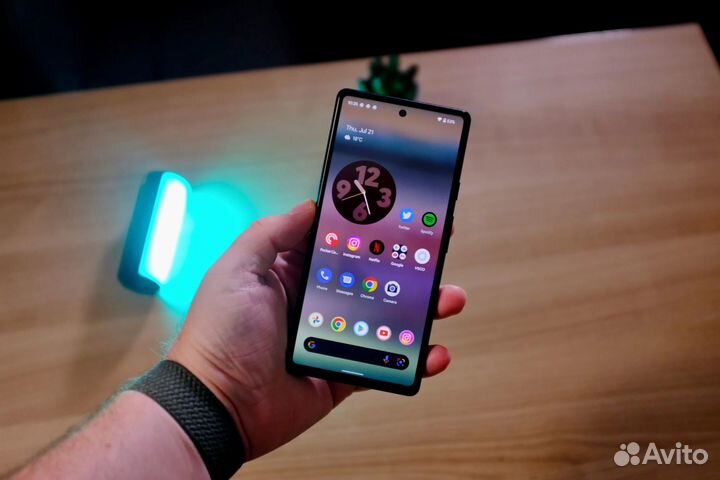 Стекло Ainy для Google Pixel 6a