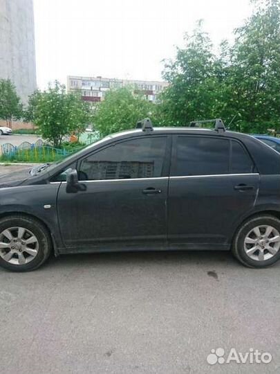 Багажник на крышу на тииду