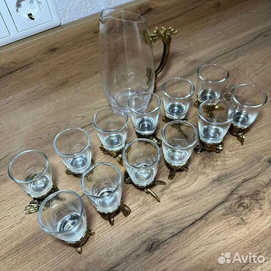 Подарочный набор рюмки-перевертыши новые