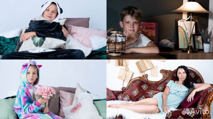 Контент Фотосессия в студии сборная съемка