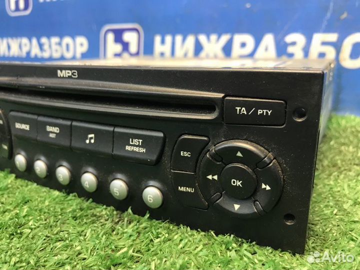 Магнитола Peugeot 307 1.6 TU5JP4 2007