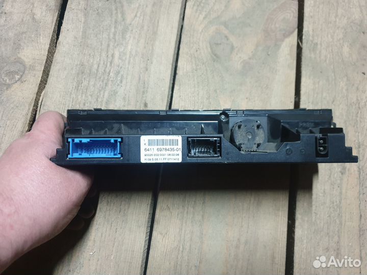 Блок управления климатом Bmw E60 5-serie