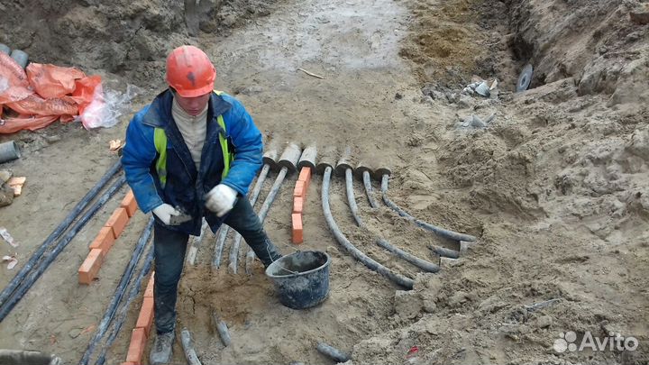 Электромонтаж.Прокладка,монтаж кл, вл. Бригада