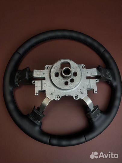 Руль Chevrolet Lacetti / Aveo перетянутый на обмен