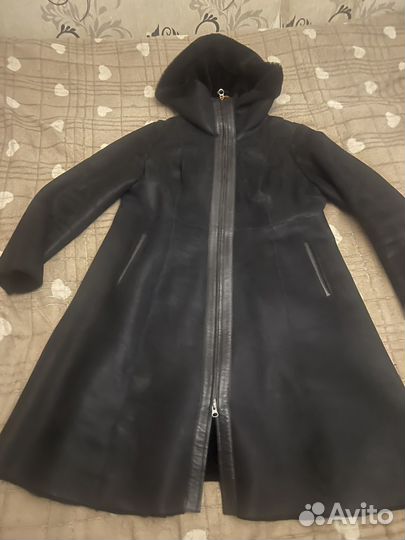 Турецкая дубленка на 52-54 размер