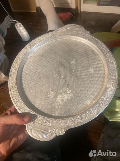 Поднос алюминиевый СССР