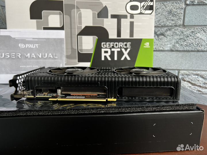 Видеокарта Rtx 3060 Ti 8GB Palit Dual OC/Пломба