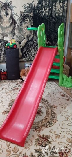 Детская горка пластиковая