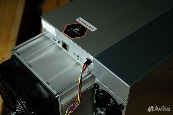 Майнер Antminer S19j Pro 104TH с размещением