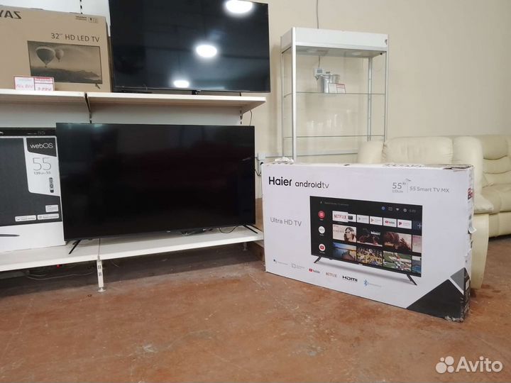 Телевизор Haier 55 и 65 дюймов новый в упаковке