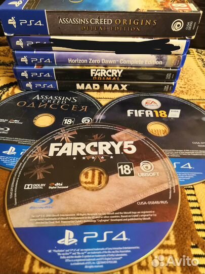 Диски на ps4