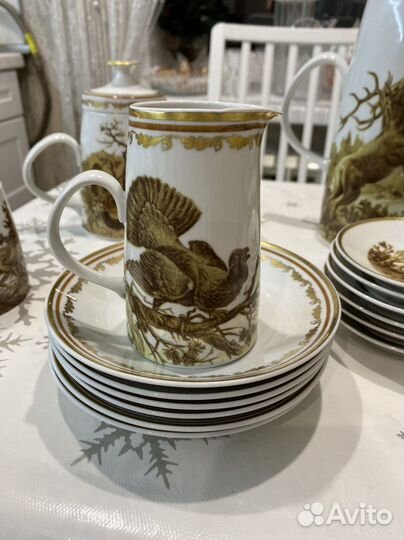 Сервиз Охота Гдр, поштучно