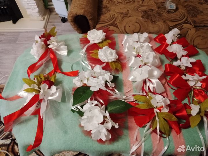 Украшение на свадебный кортеж