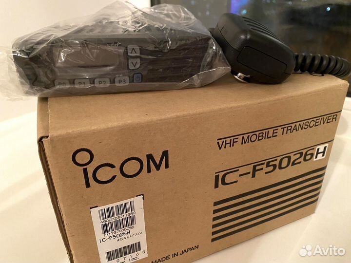 Радиостанция icom новая