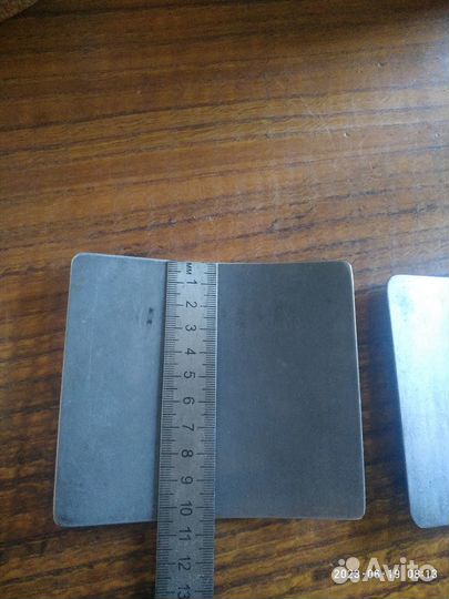 Бронепластины титановые для бронежилета