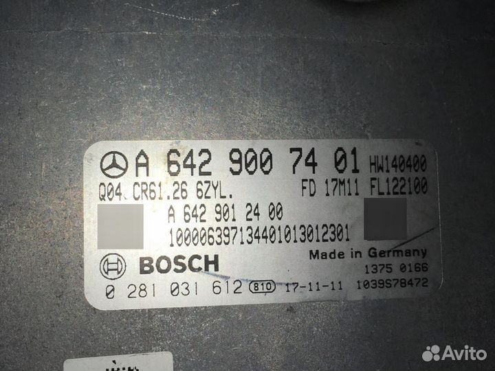 Эбу A6429007401 Mercedes om642