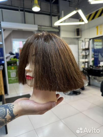 Манекен голова для причесок