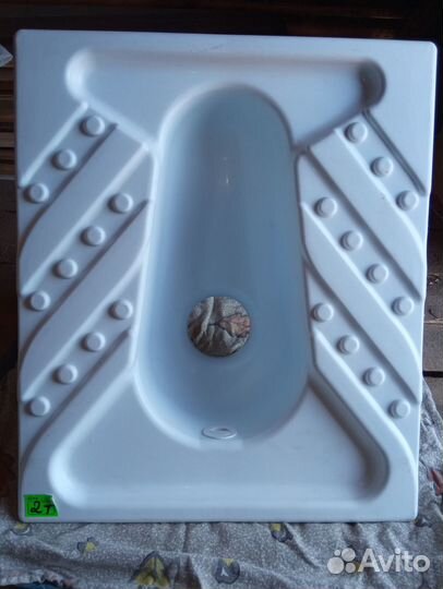 Унитаз очко, чаша Генуя с бачком, новый